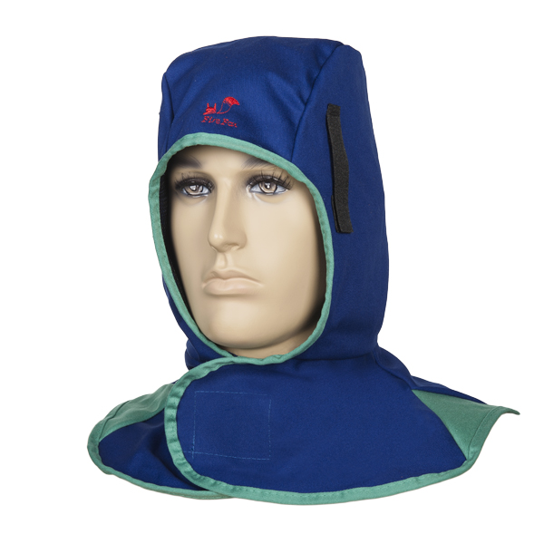 Weldas Kopf- und Nackenschutz Fire Fox blau